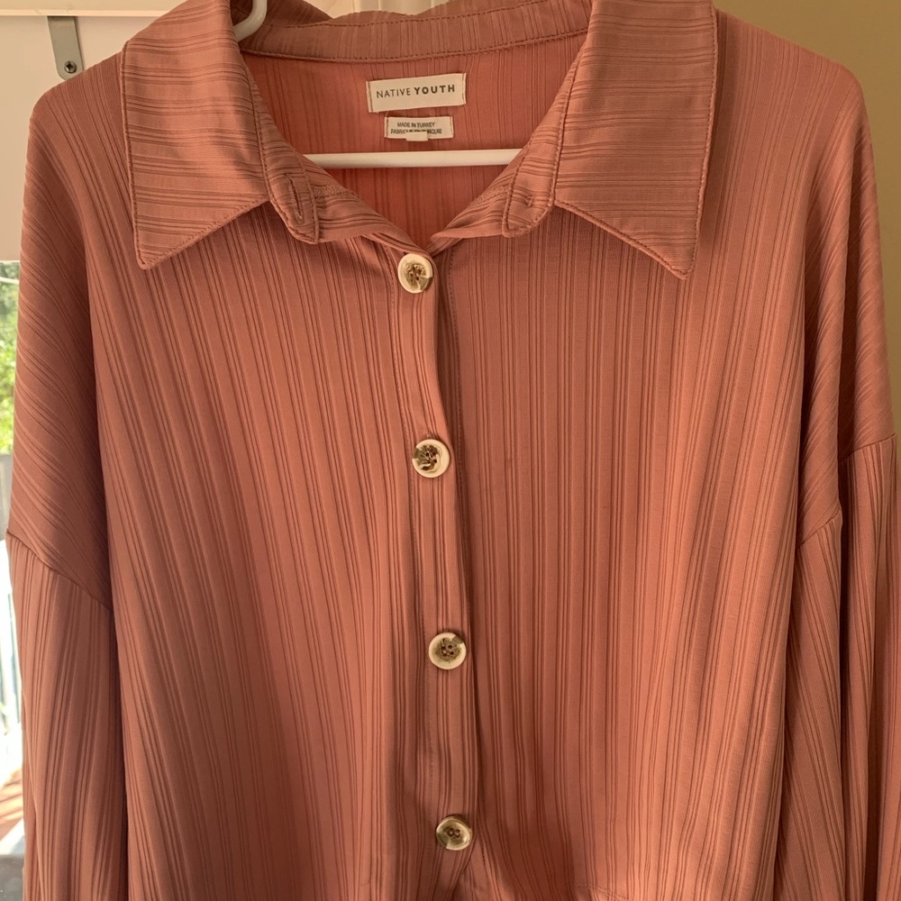 Pink blouse